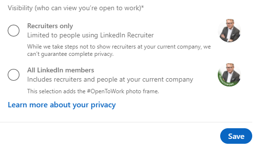 To Use or Not to Use #OpenToWork Photo Frame on LinkedIn